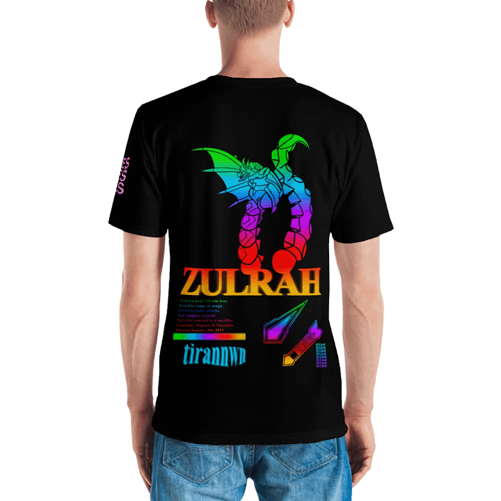 Neon Zulrah Big Print Tee product image (1)