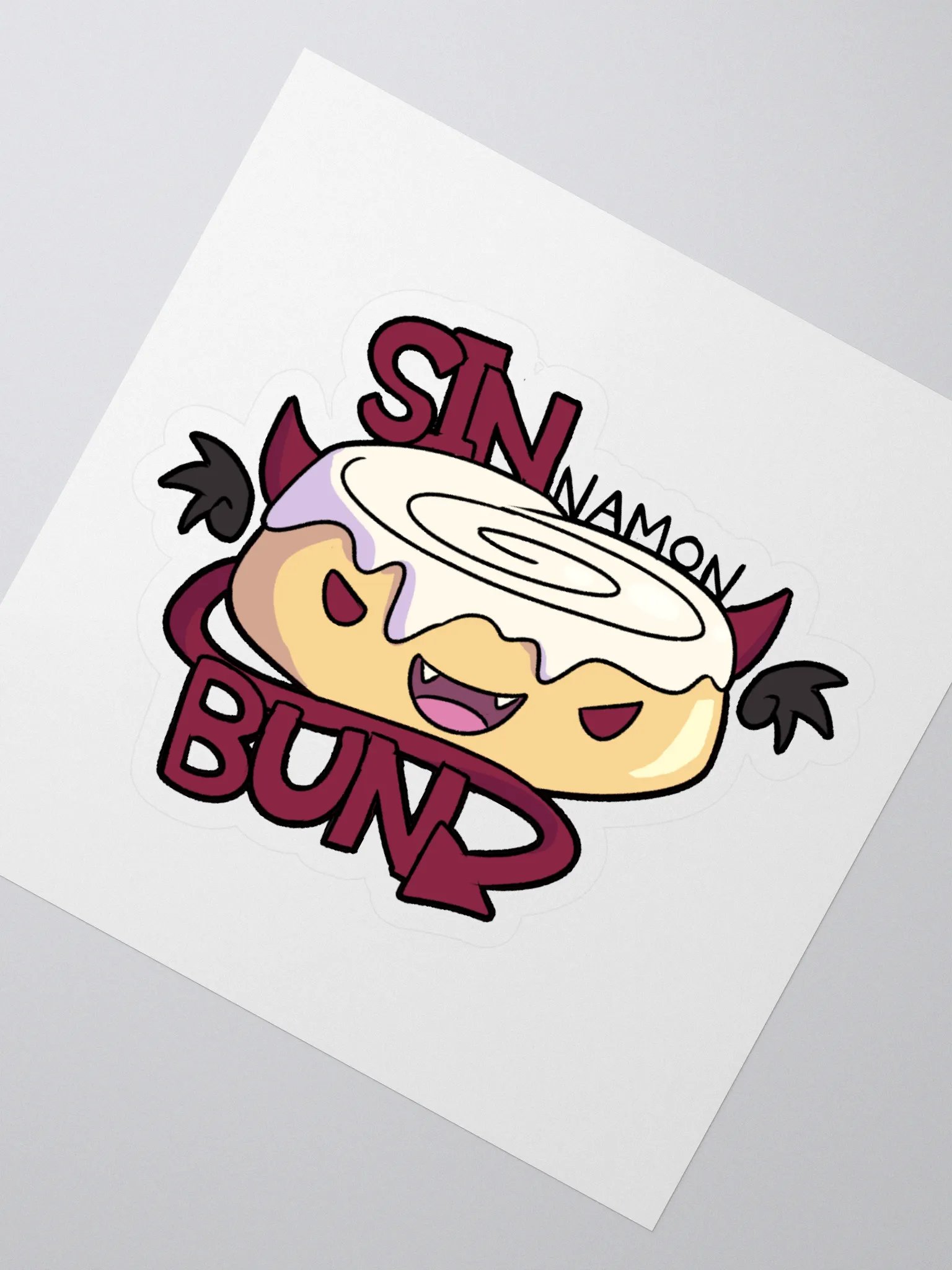 Cinnamon Bun Sticker product image (2)