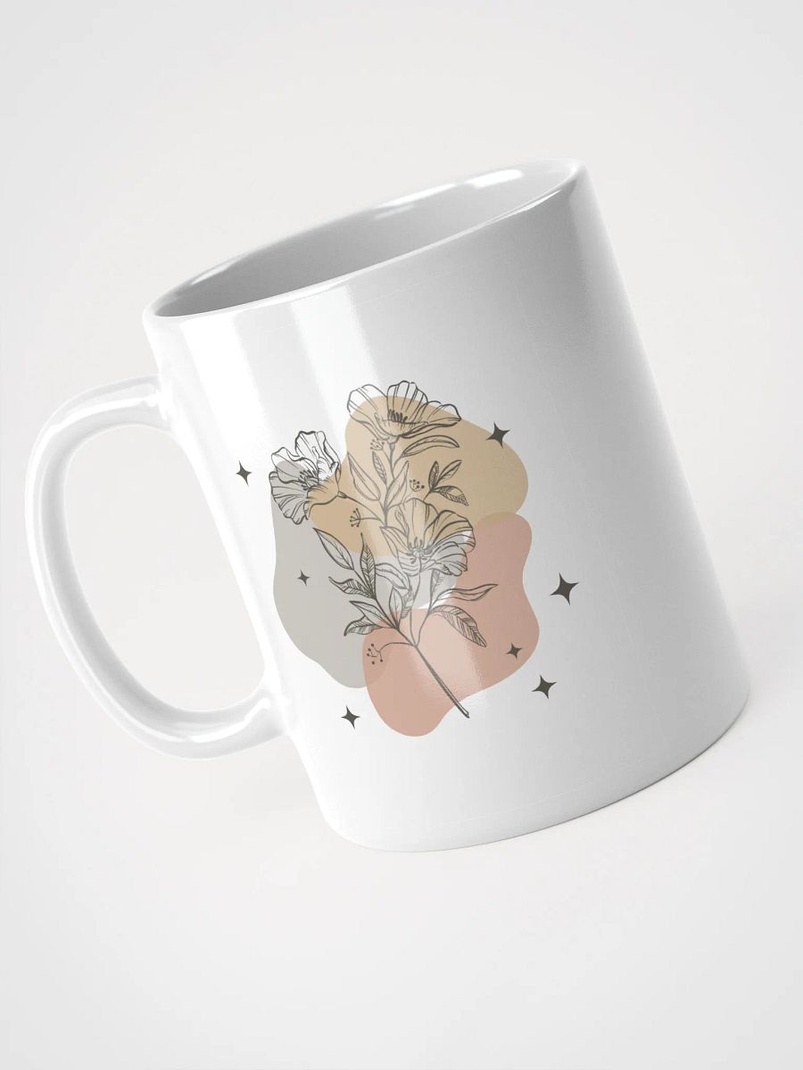 Abstract Floral Illustration Mug product image (6)