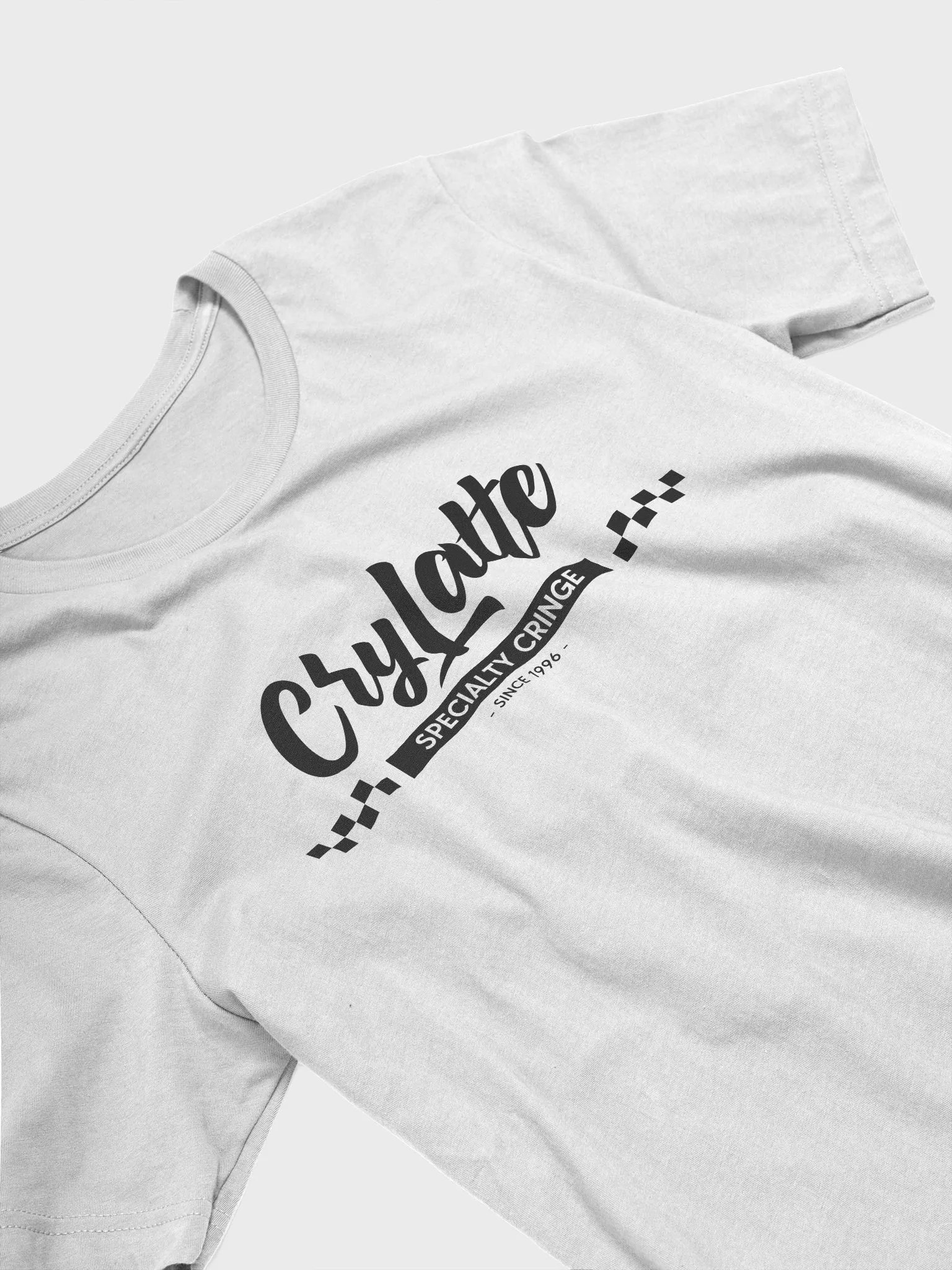 Checkered Black Text product image (2)