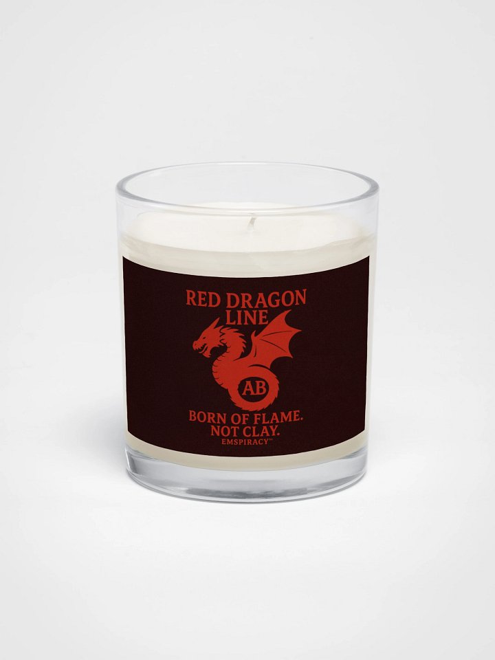 🐉 Red Dragon Line – Born of Flame, Not Clay 🕯 product image (1)