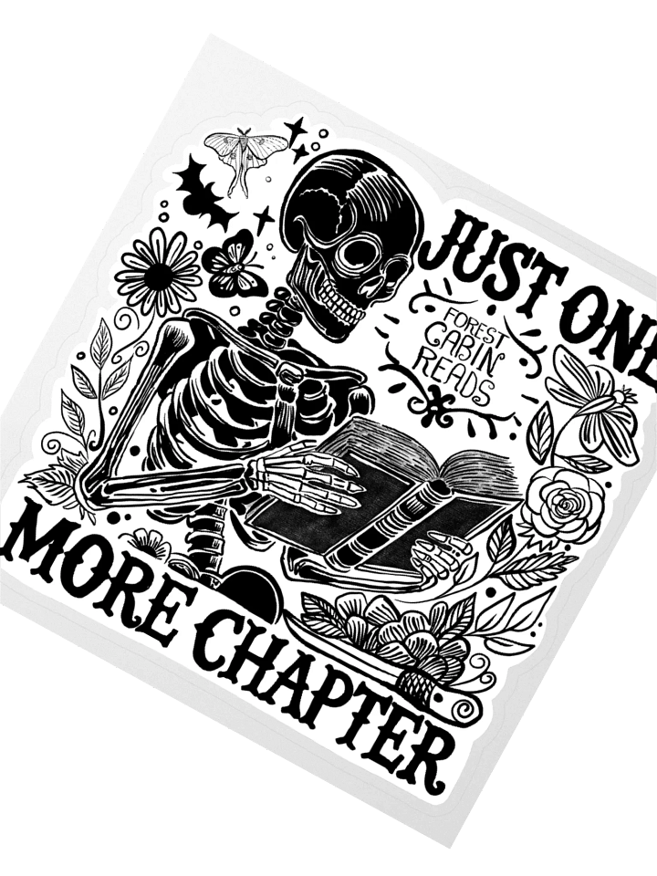 Just One More Chapter Sticker product image (2)