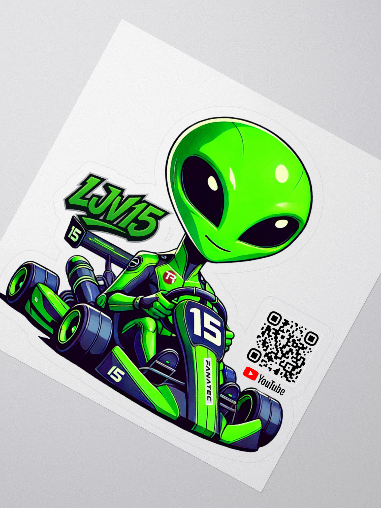 Bob the Alien – LJv15 Sticker product image (2)