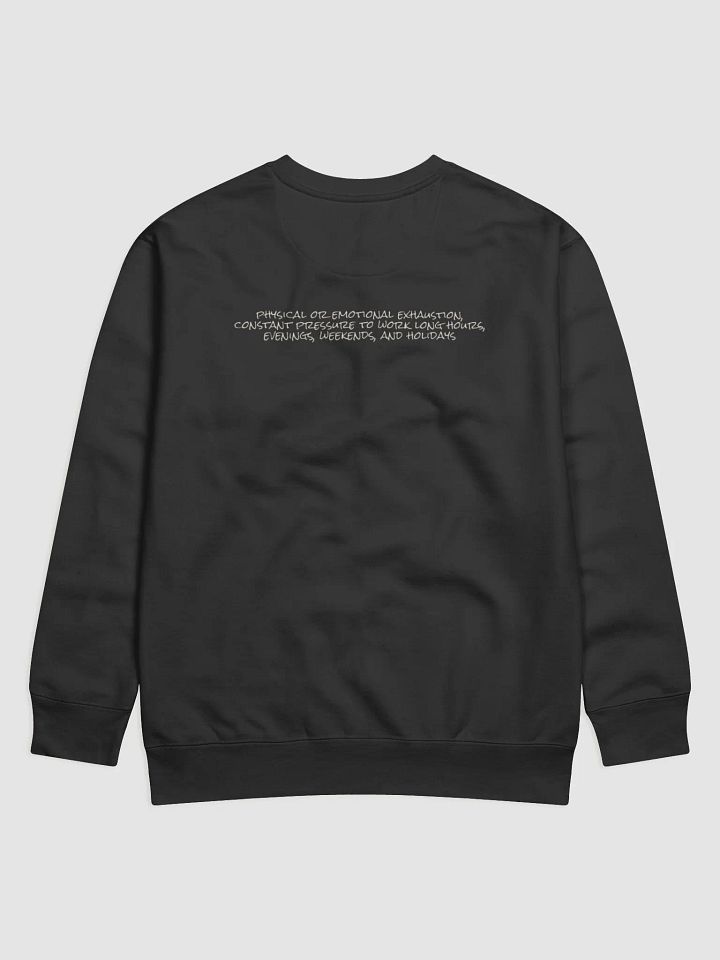 Skeleton Overworked Sweatshirt product image (2)