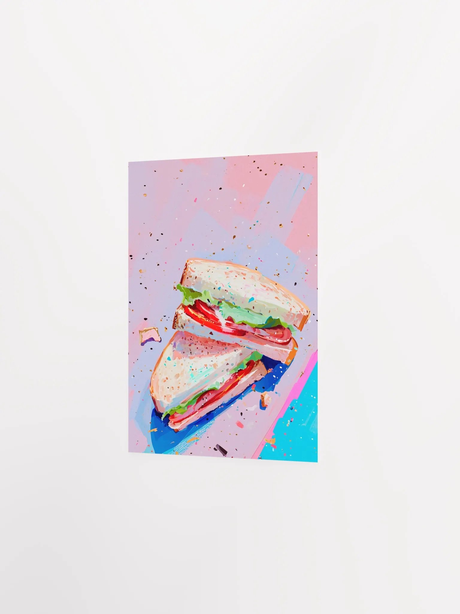 Abstract Sandwich Art Matte Poster product image (3)