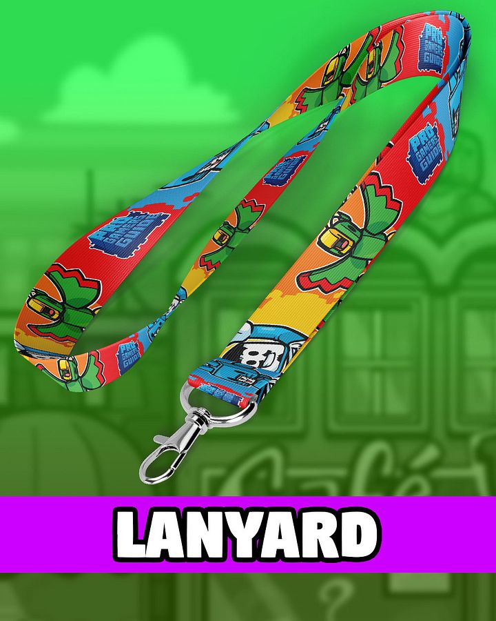 Pro Gamer's Guide Lanyard product image (1)