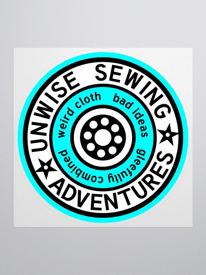 Unwise Sewing Adventures Cyan product image (1)