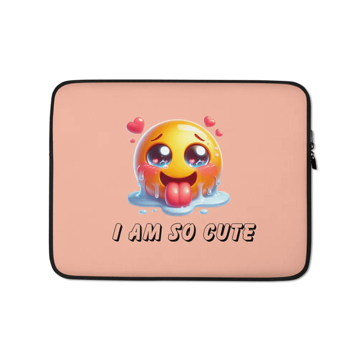 Adorable Emoji Laptop Sleeve product image (1)