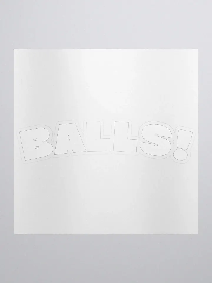 BALLS!™ Sticker product image (1)