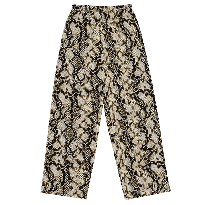 Beige Snake Pattern Pants product image (2)