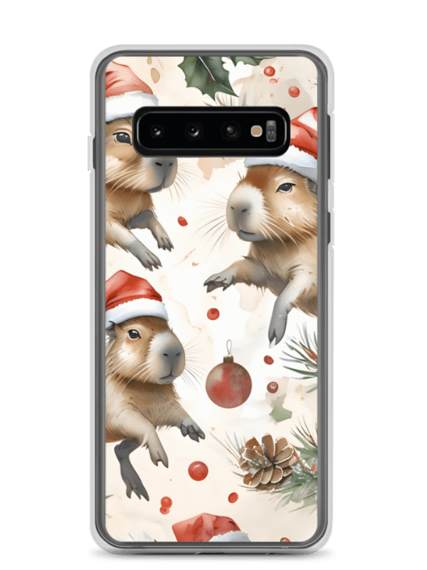 Festive Capybara Santa Hat Samsung® Case product image (36)