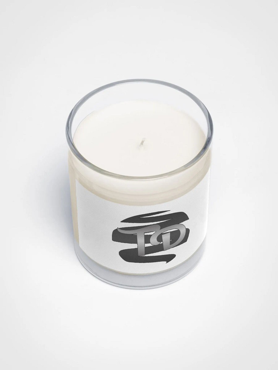 Bougie en cire de soja dans un pot en verre TD product image (3)