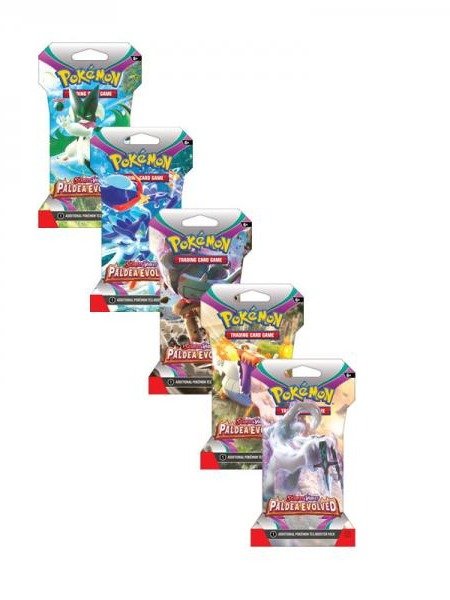 Pokemon TCG: Paldea Evolved Sleeved Blister product image (1)