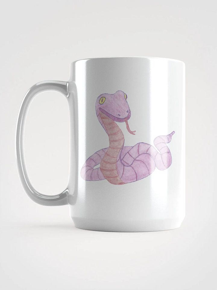 Little Purple Snake, White Glossy Mug product image (1)