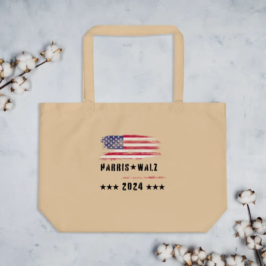 Harris-Walz Unity Organic Tote product image (3)