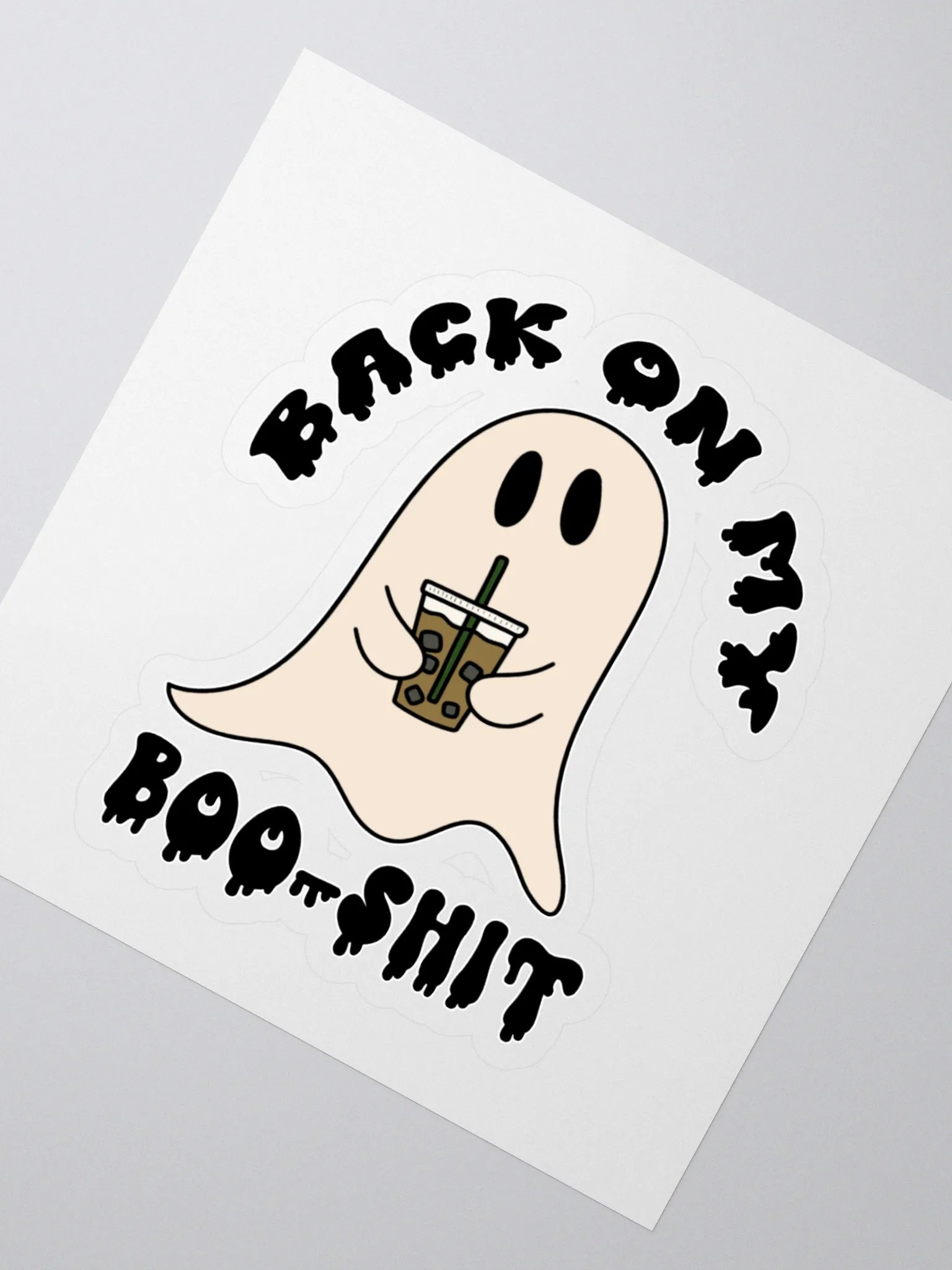 Boo-Shit Sticker product image (2)