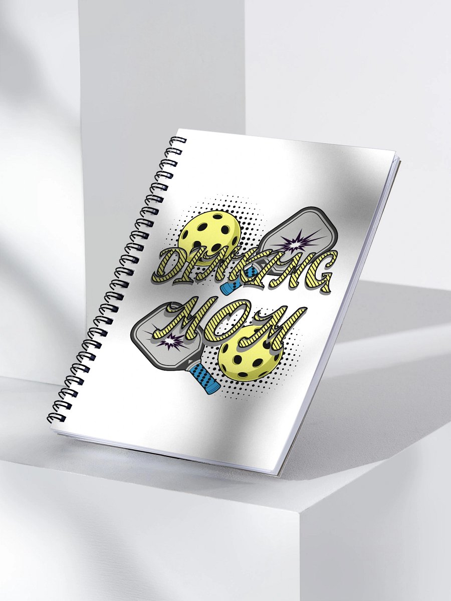 Dinking Mom Pickleball Spiral Notebook product image (3)