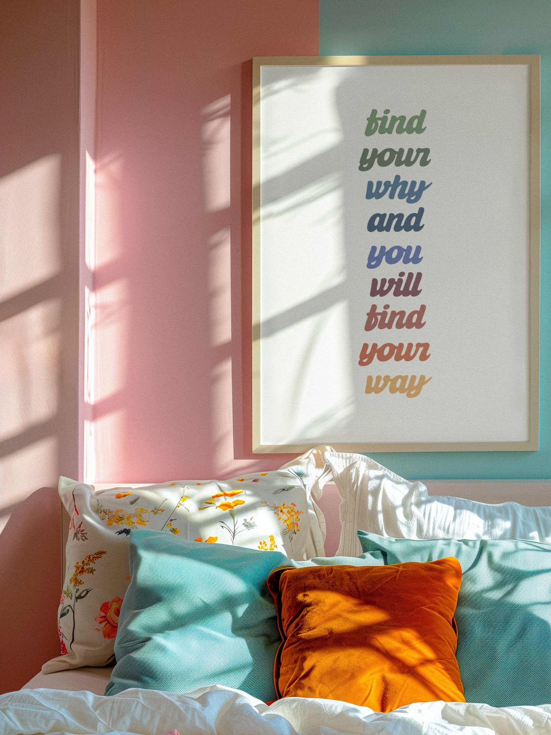 FIND YOUR WHY Framed High-Quality Matte Poster (in) product image (6)