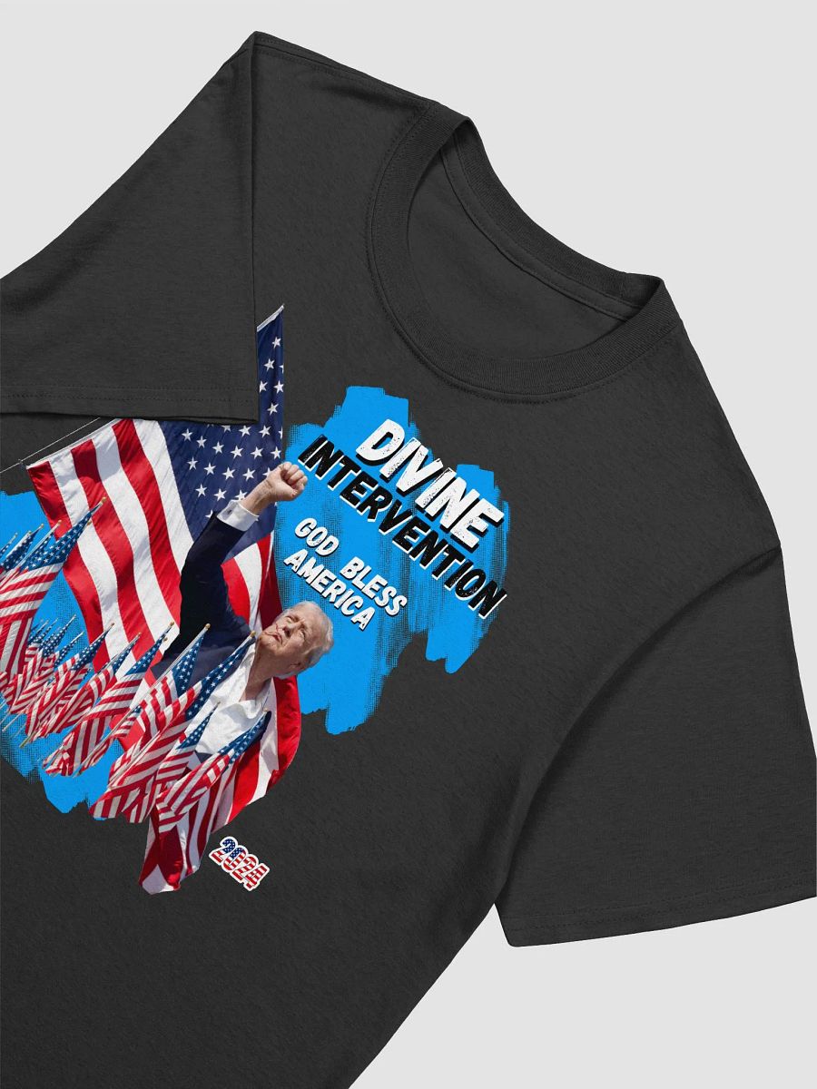 Trump shooting tee Divine Intervention iconic Trump design to wear and keep product image (13)