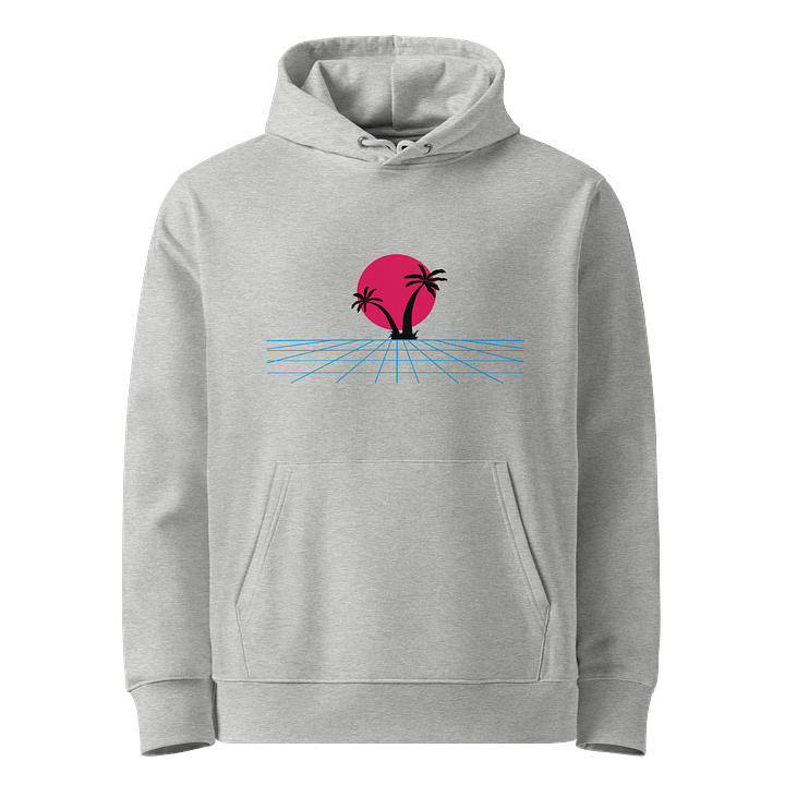 Retro Palm Trees Organic Hoodie product image (1)