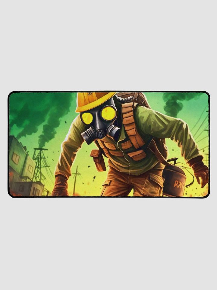 Nerve Gas Warfare Video Mouse Pad - Large product image (1)