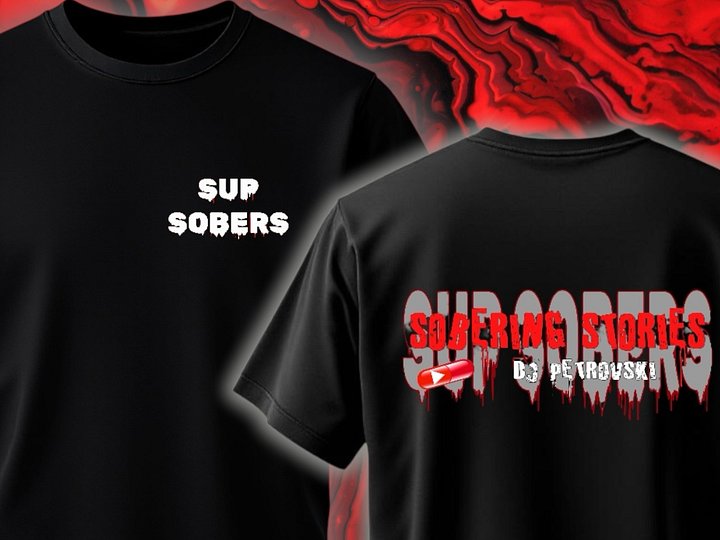 Sobering Stories Sup Sobers T-Shirt product image (1)