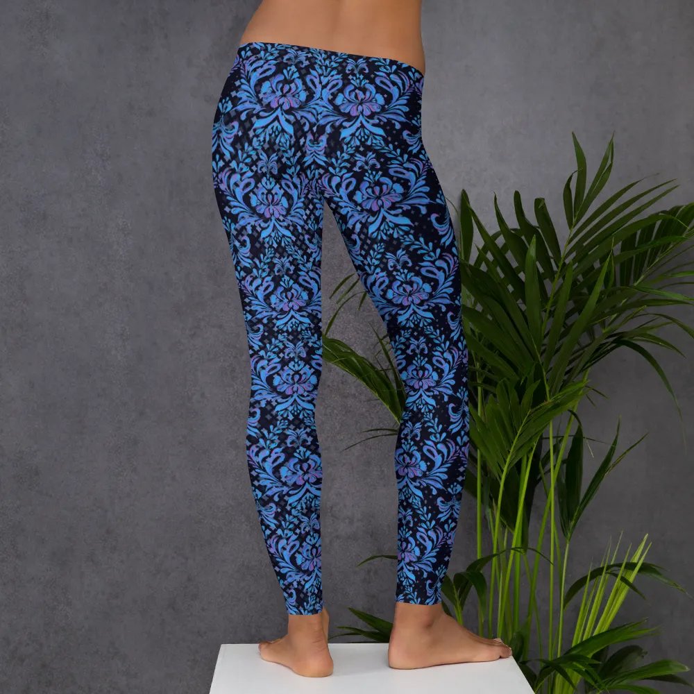 Navy All-Over Print Leggings product image (7)