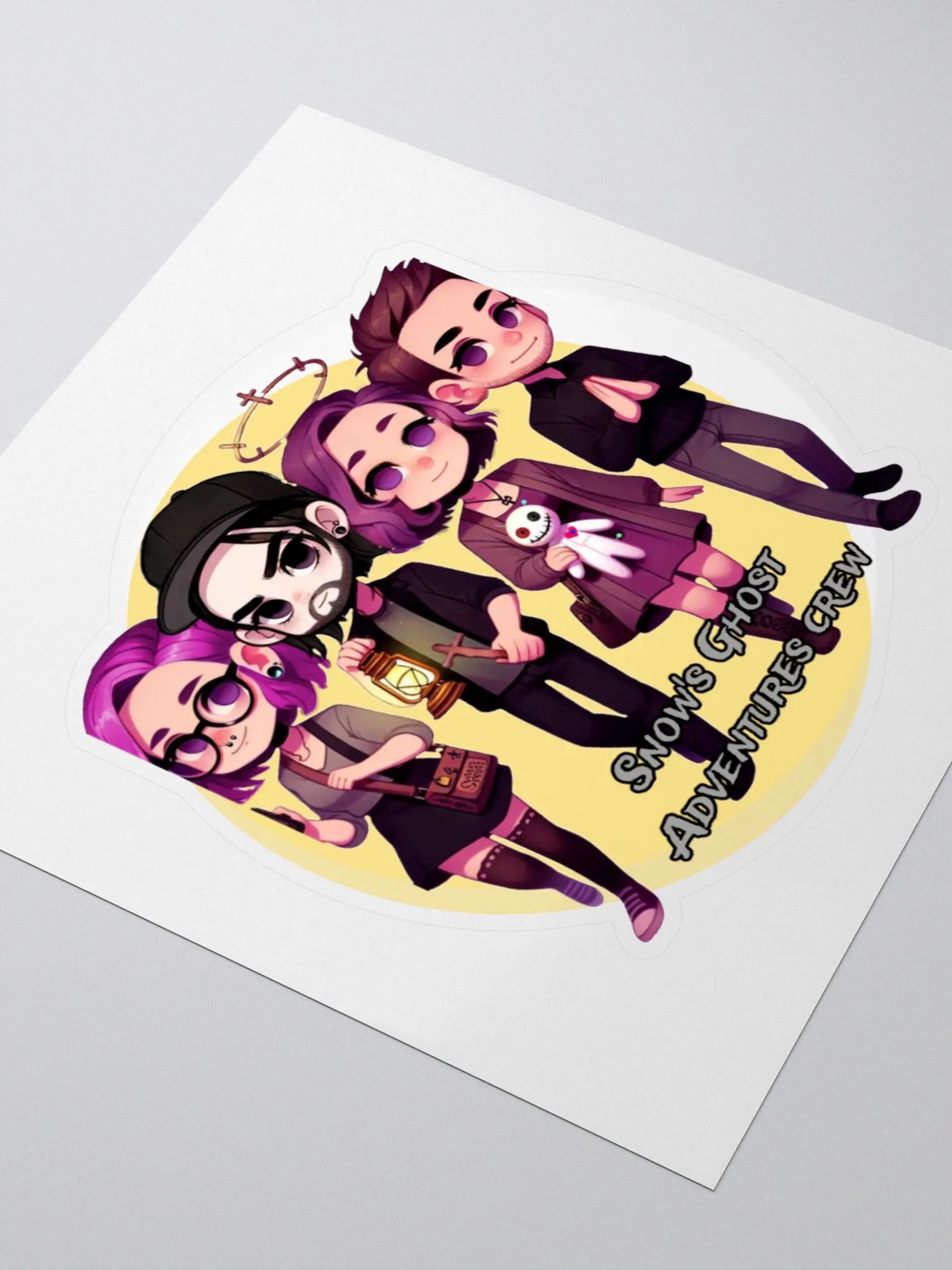 Snow's ghost crew sticker product image (3)