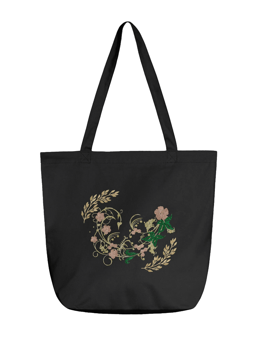 Golden Floral Vine Tote Bag product image (1)