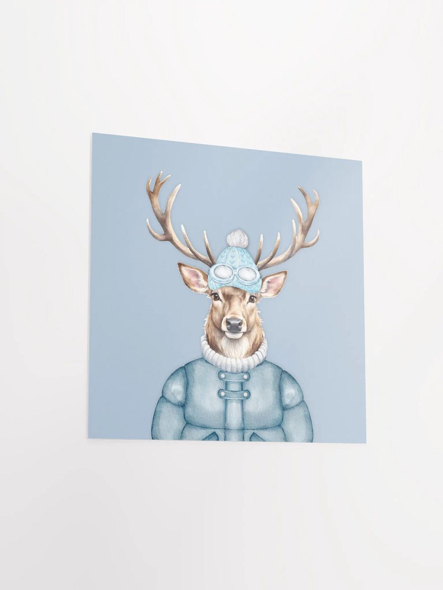 Winter Wonderland Deer Poster product image (15)