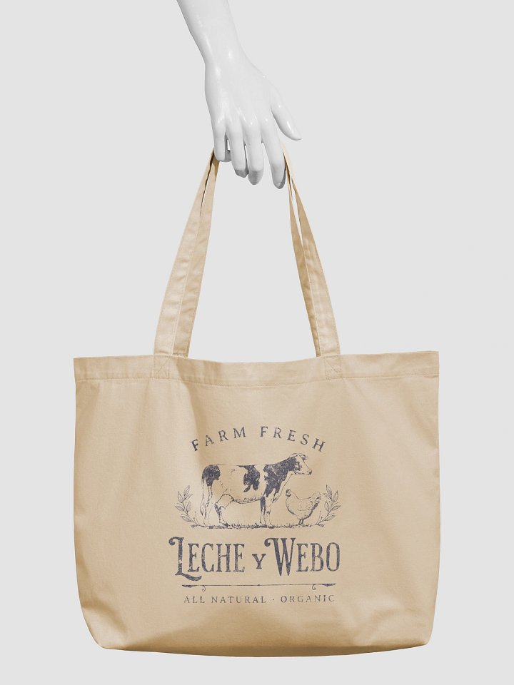 Leche y Webo Tote Bag product image (2)