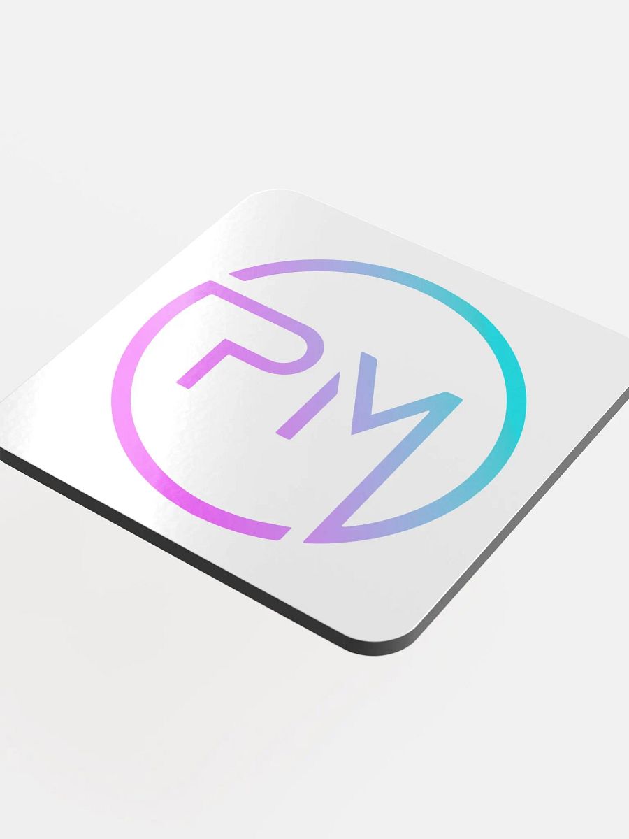 Gradient PM Logo Cork Coaster product image (4)