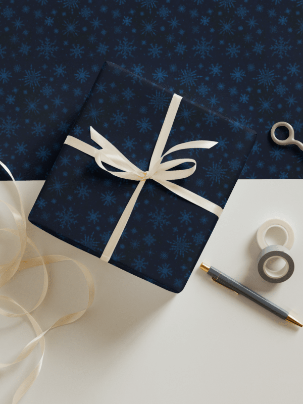 Snow Flurry Wrapping Paper product image (6)