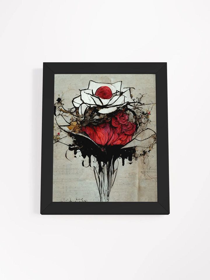 Vibrant Ayous Wood Framed Matte Poster product image (6)