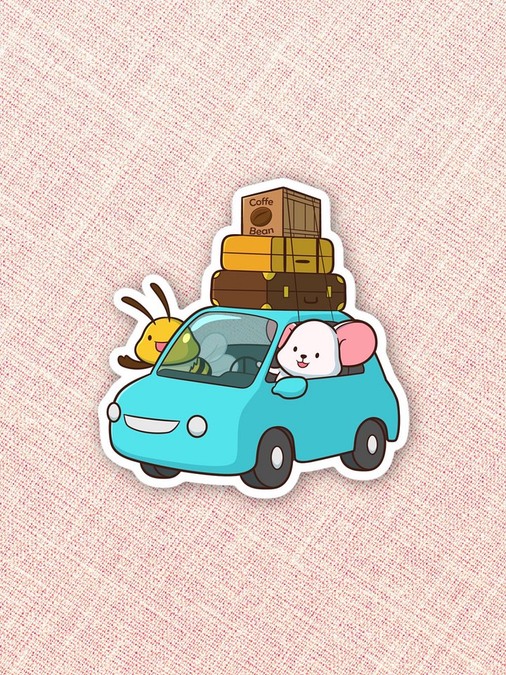 Caffeinated Chaos Moving Mystery Stickers product image (1)
