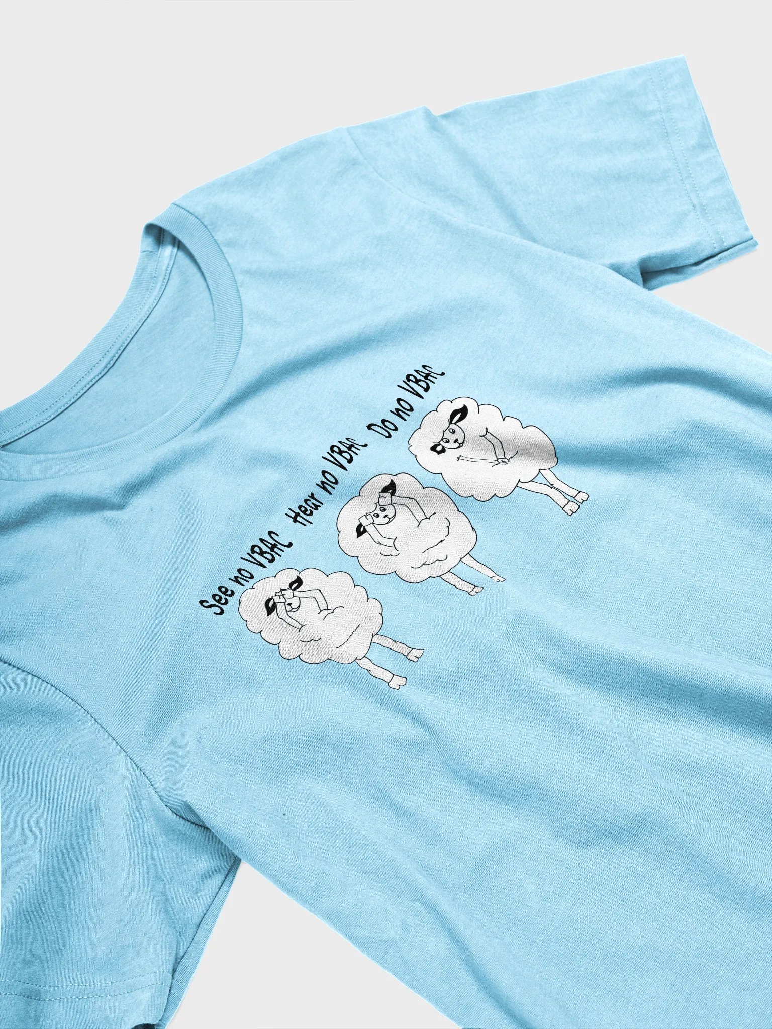 See No VBAC, Hear No VBAC, Do No VBAC Sheep Shirt product image (22)