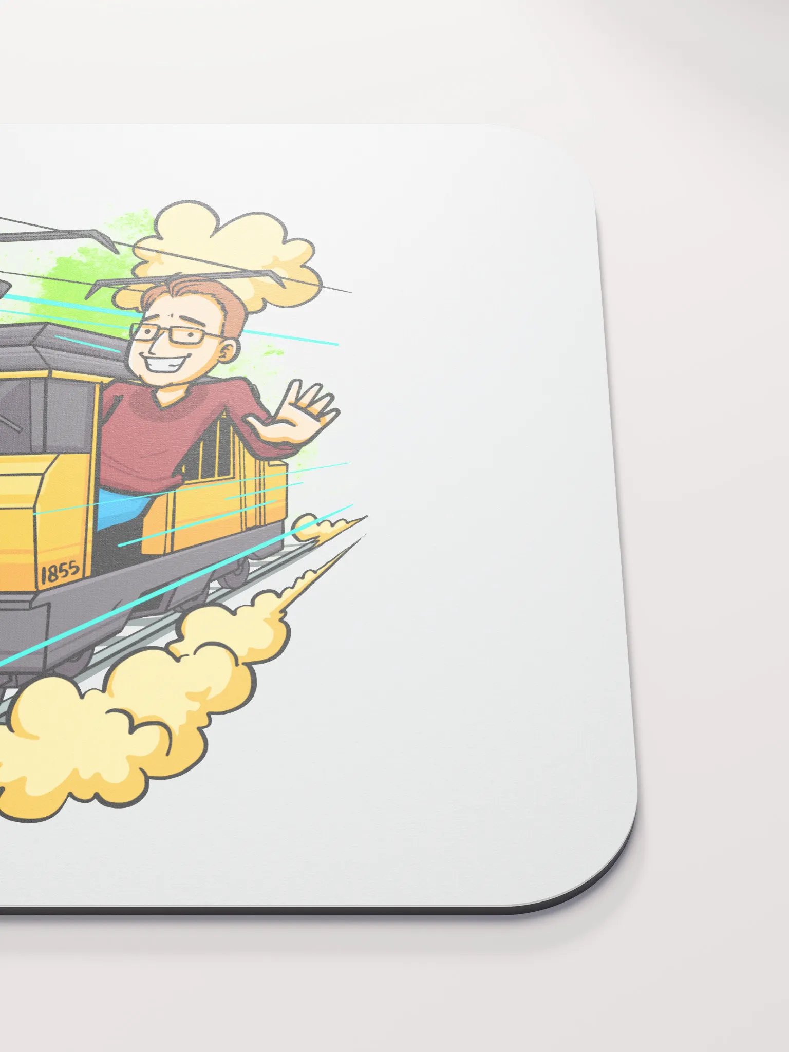 Rob op de lok (Mouse Pad Classic) product image (5)