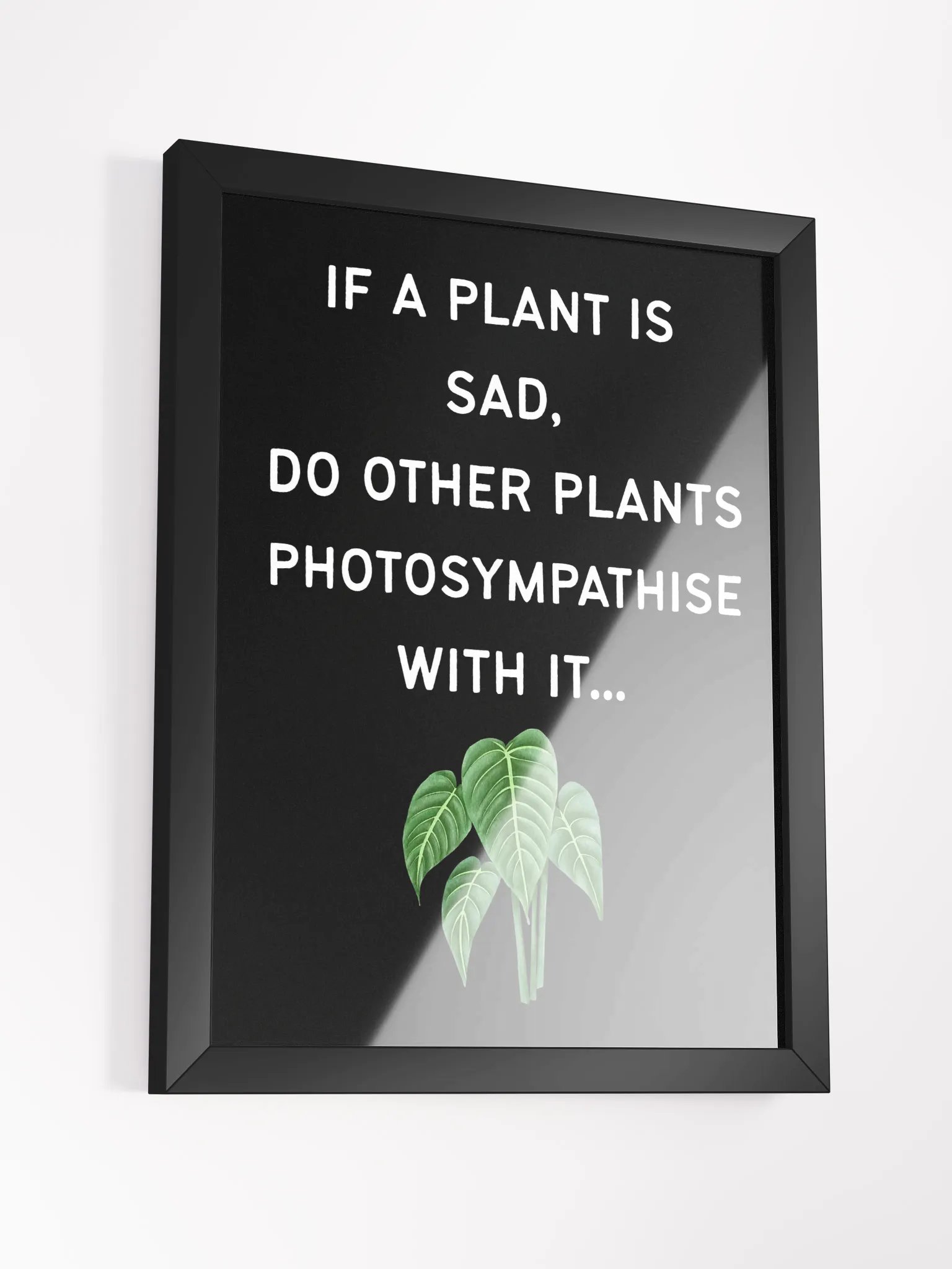 Photosympathetic Plant Humor Poster! product image (3)