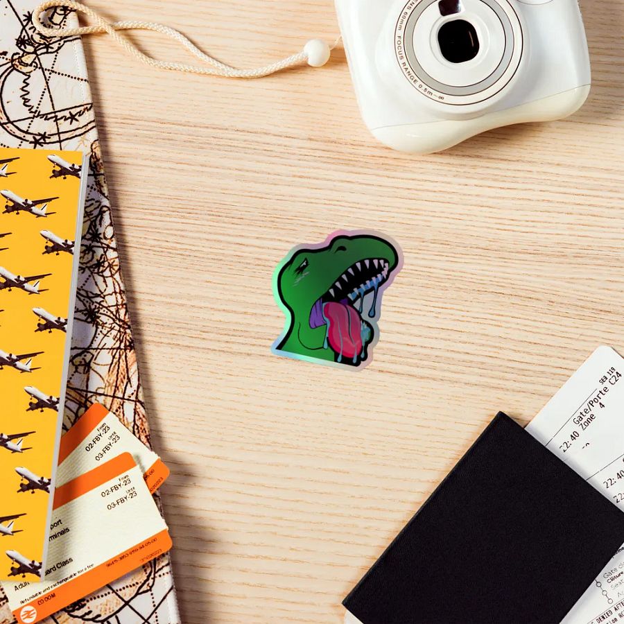Vella Drool Holo Sticker product image (7)