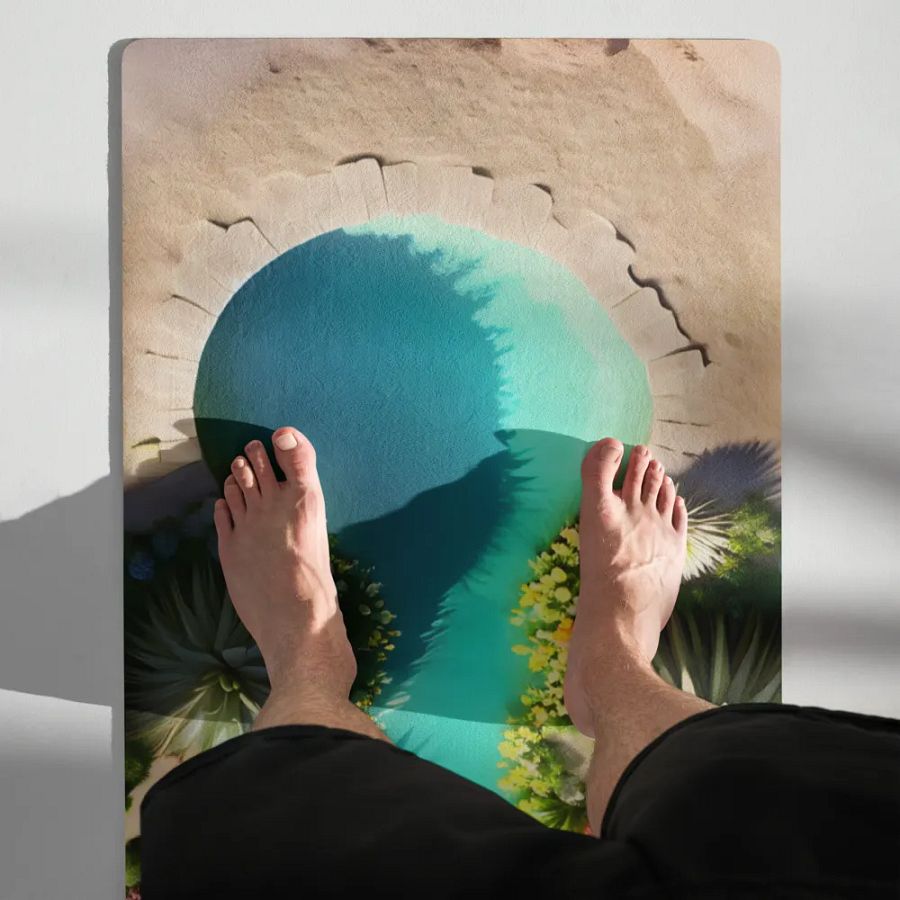 Desert Oasis Yoga Mat product image (9)
