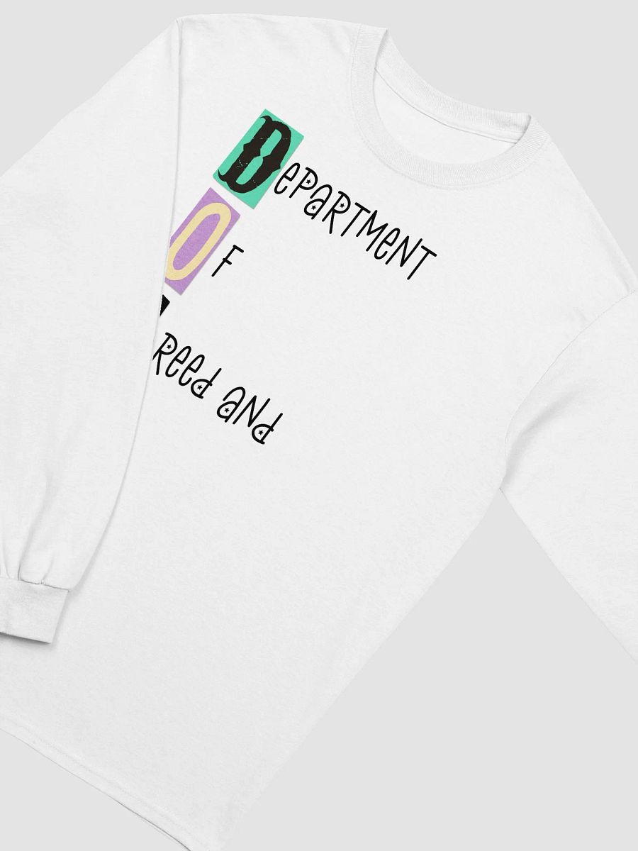 DOGE Department Of Greed And Evil Long Sleve T Shirt product image (4)