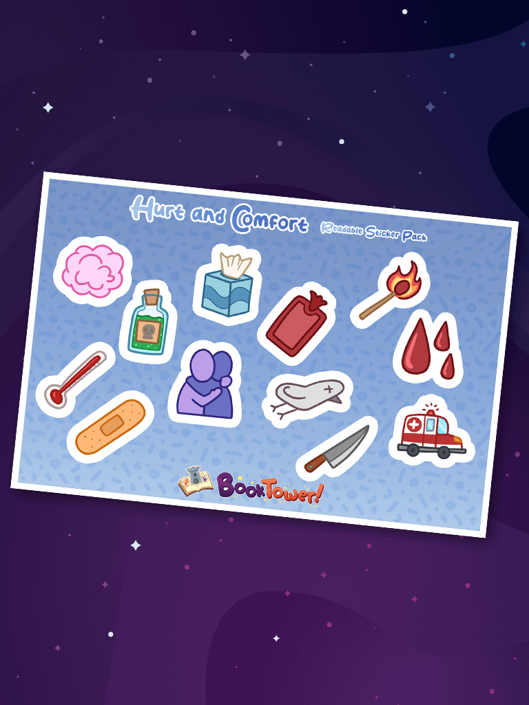 Hurt and Comfort Sticker Pack - Sticker Sheet product image (1)