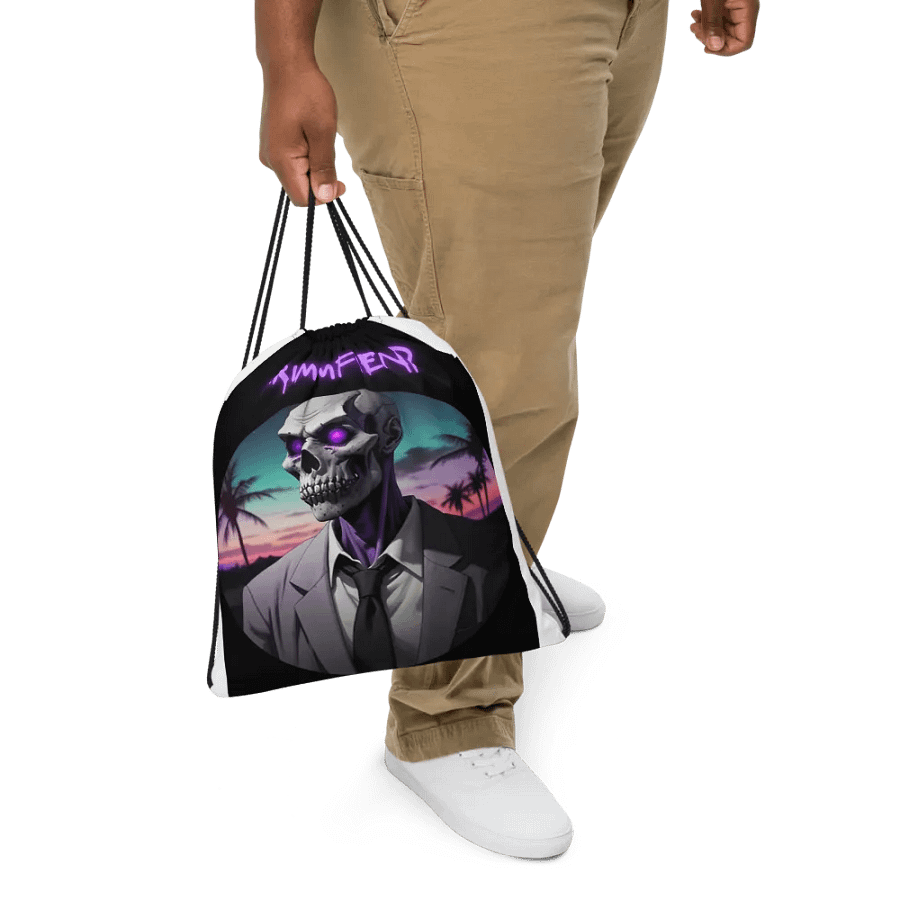 Fiendly Drawstring Bag! product image (5)