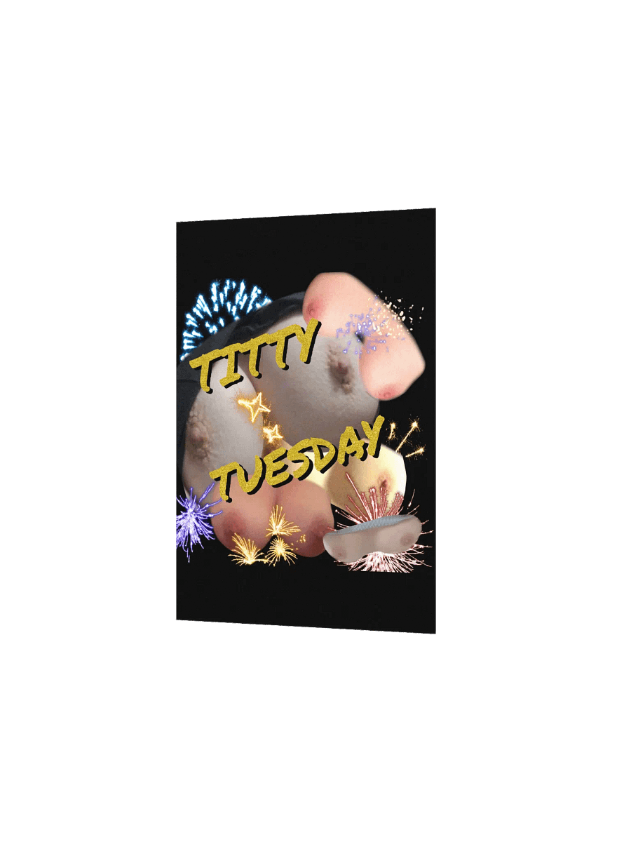 Titty Tuesday Poster product image (4)