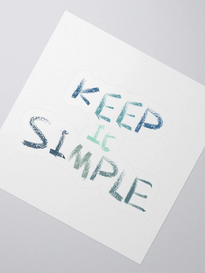 Simplify Your Style Stickers product image (4)
