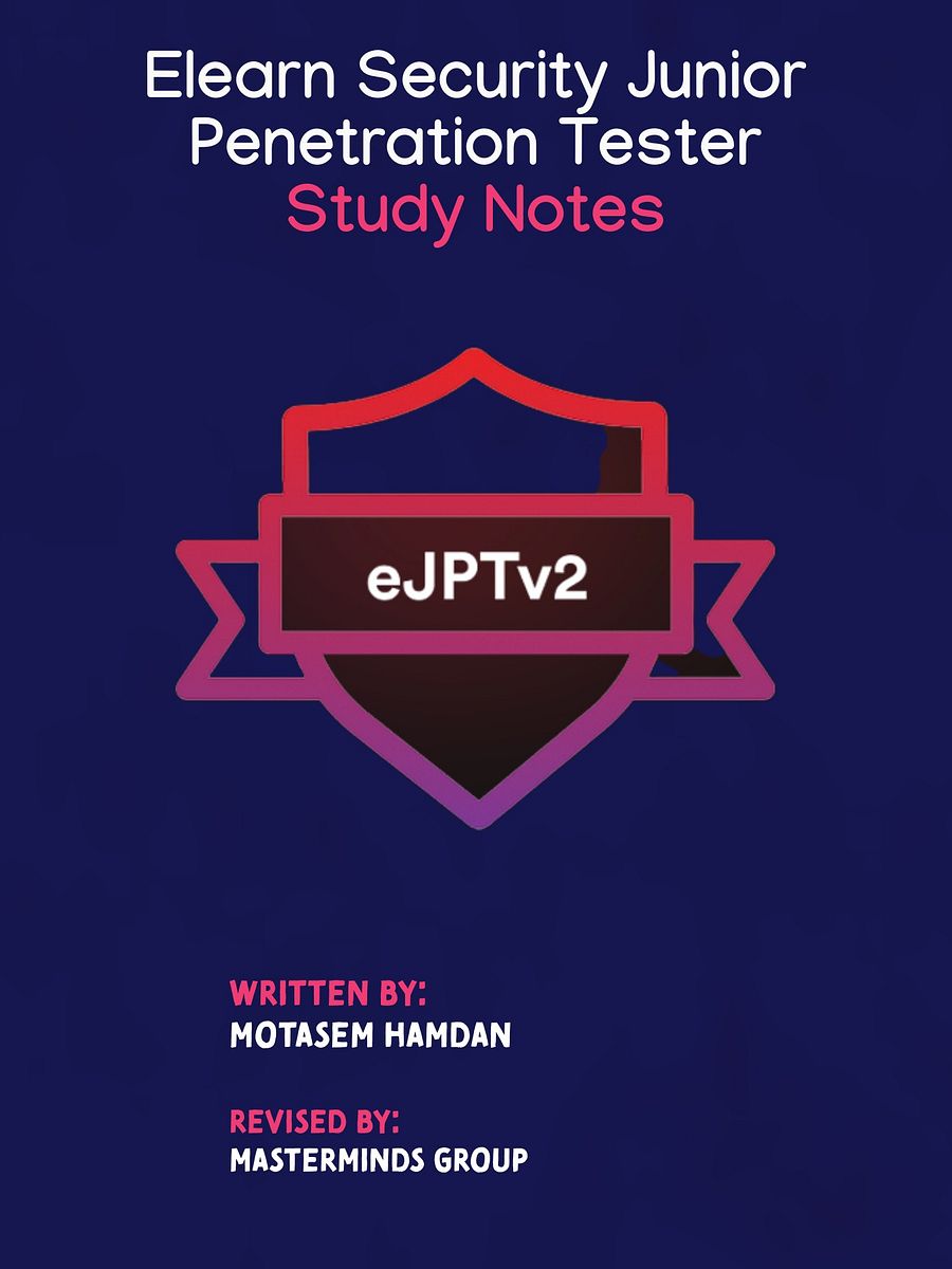 E-learn Junior Penetration Tester (eJPTv2) Study Notes product image (1)