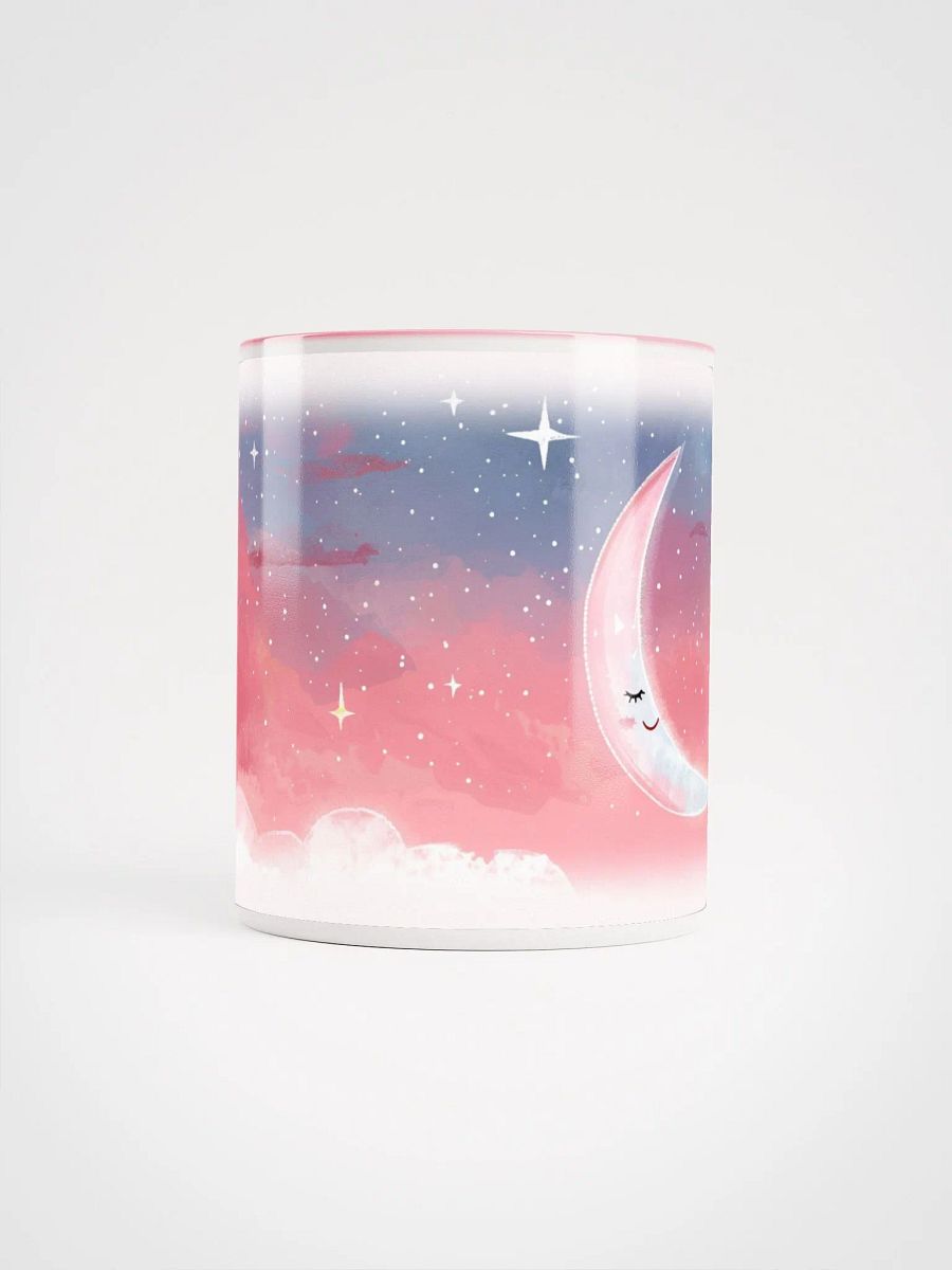 Moon In Pink Starry Sky Mug product image (5)