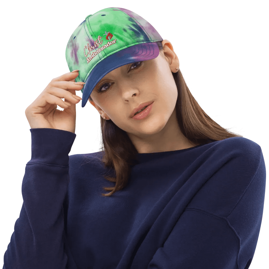 Christ Ambassador Tie-Dye Dad Hat product image (3)