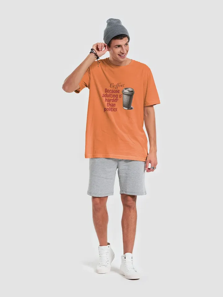 Adulting Fuel Coffee T-Shirt product image (1)