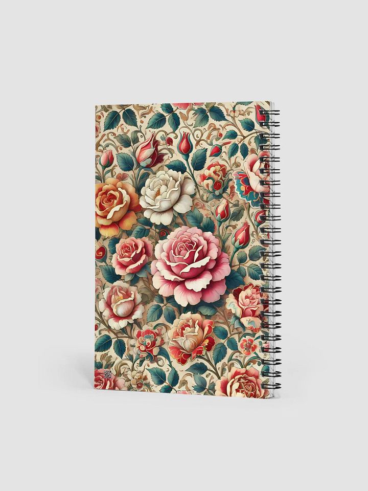Royal Floral Spiral Notebook product image (2)